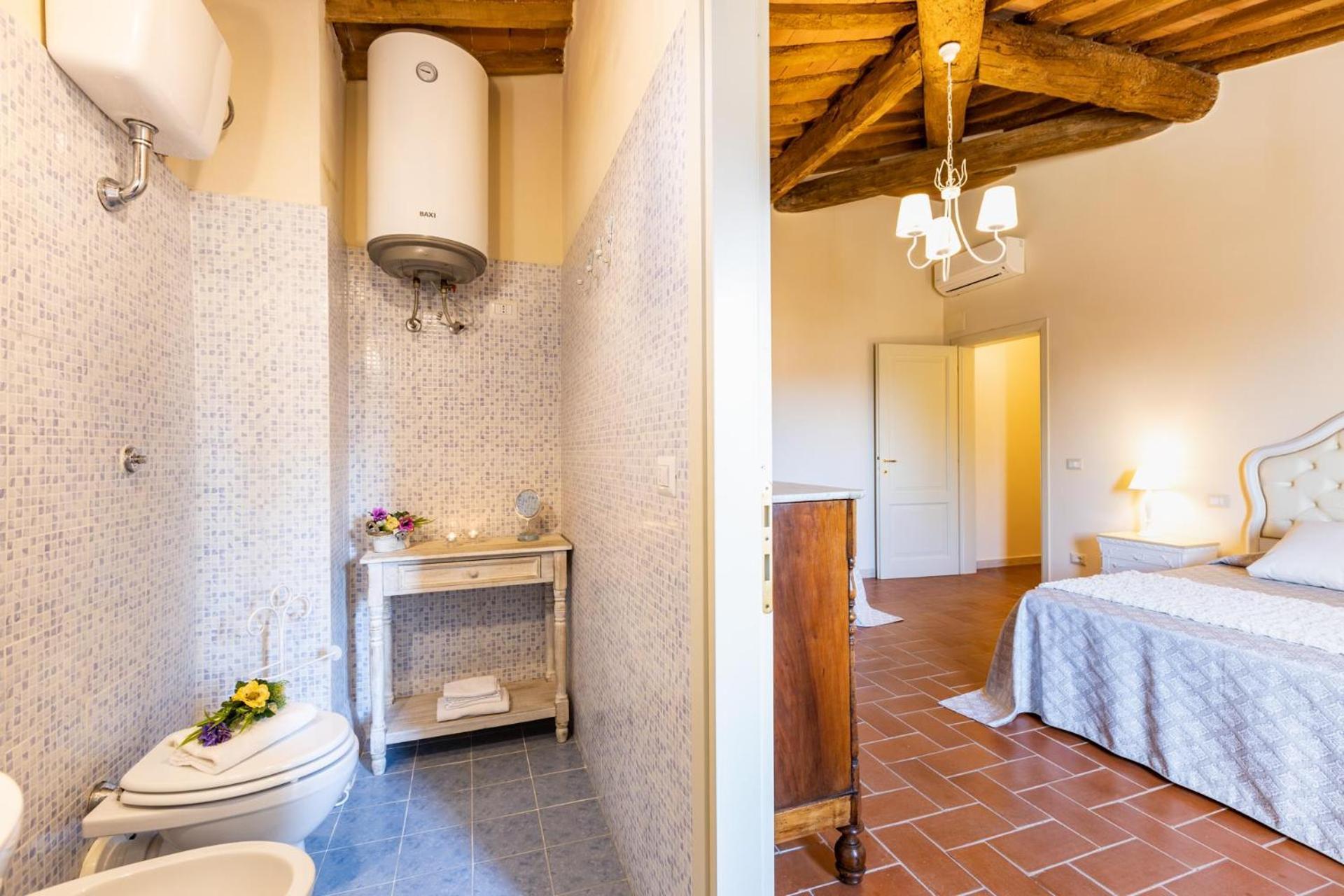 Gorgeous Villa Peccioli, With Private Pool, Ac, Wifi Legoli Kültér fotó