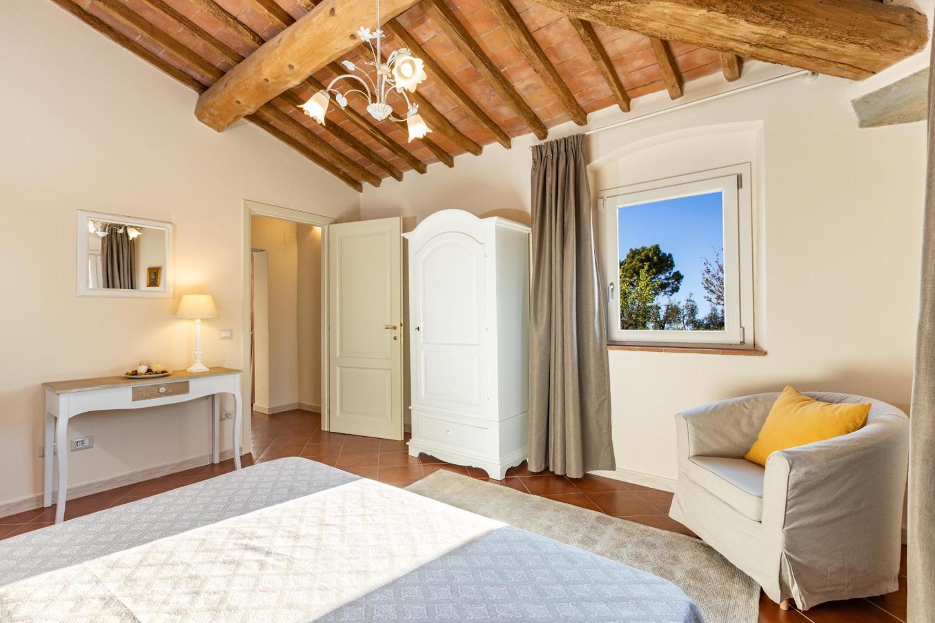 Gorgeous Villa Peccioli, With Private Pool, Ac, Wifi Legoli Kültér fotó