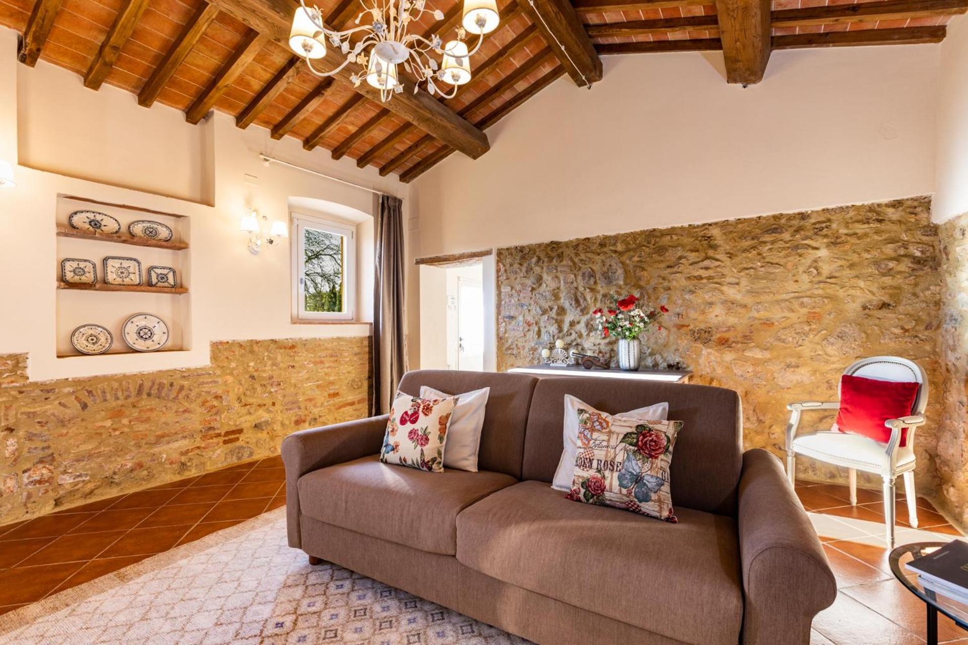 Gorgeous Villa Peccioli, With Private Pool, Ac, Wifi Legoli Kültér fotó