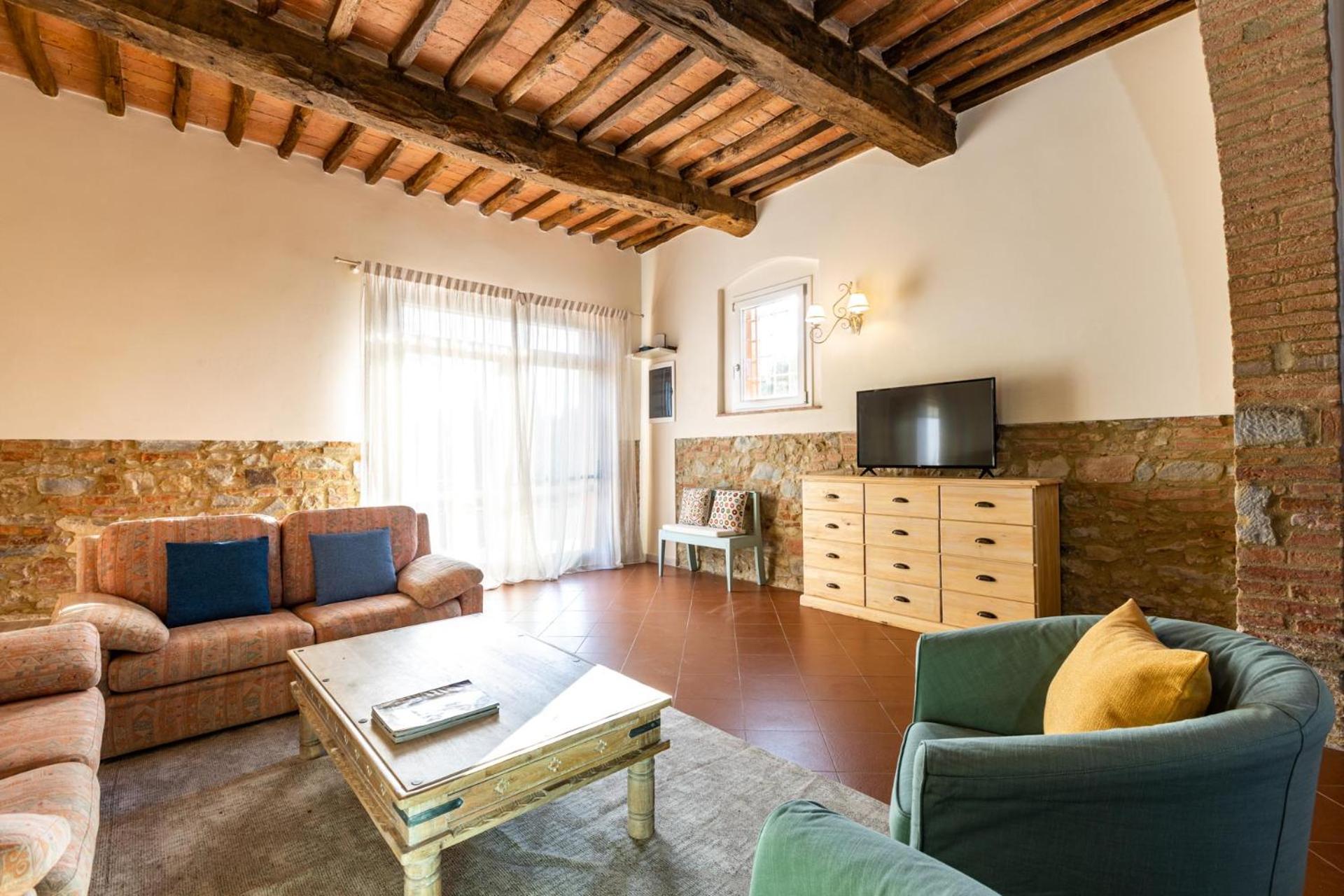 Gorgeous Villa Peccioli, With Private Pool, Ac, Wifi Legoli Kültér fotó