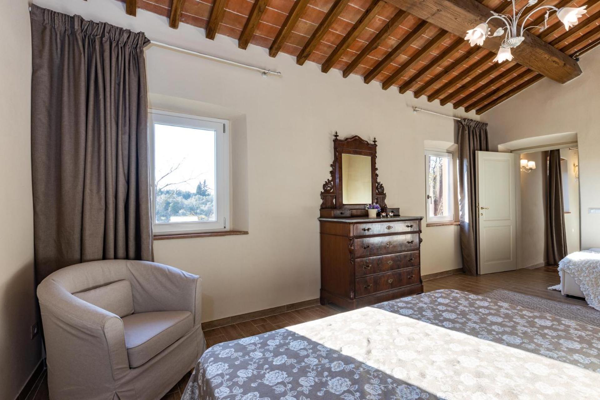 Gorgeous Villa Peccioli, With Private Pool, Ac, Wifi Legoli Kültér fotó