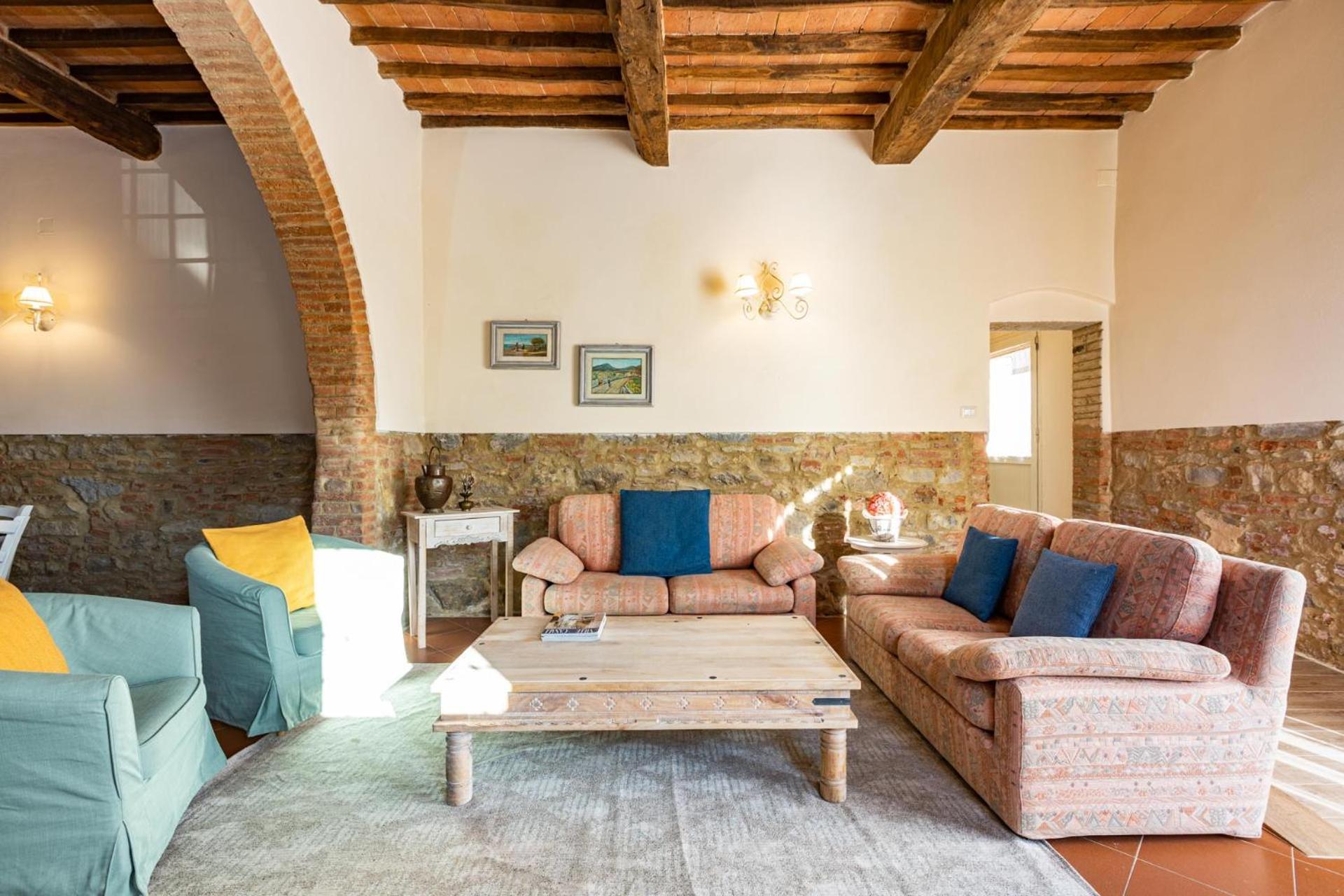 Gorgeous Villa Peccioli, With Private Pool, Ac, Wifi Legoli Kültér fotó
