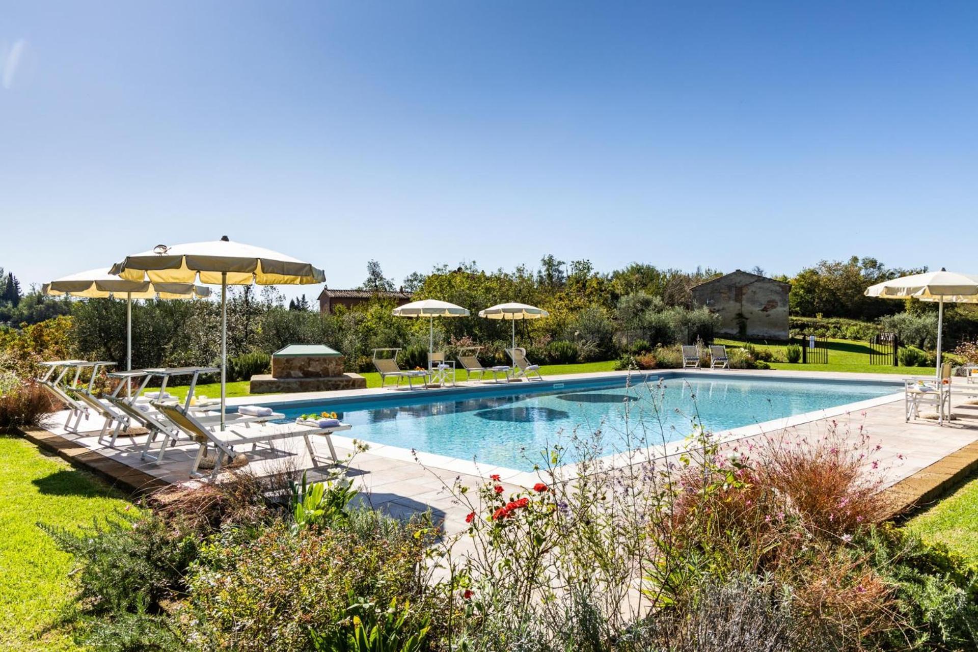 Gorgeous Villa Peccioli, With Private Pool, Ac, Wifi Legoli Kültér fotó
