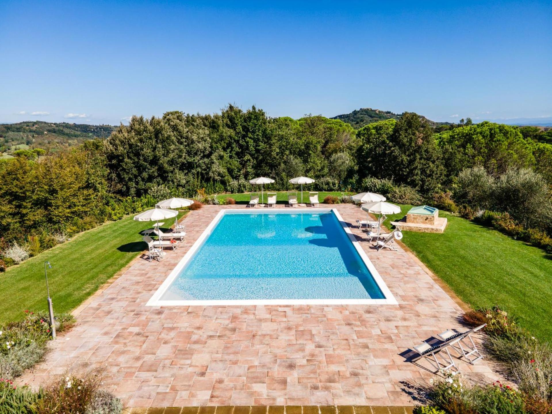 Gorgeous Villa Peccioli, With Private Pool, Ac, Wifi Legoli Kültér fotó